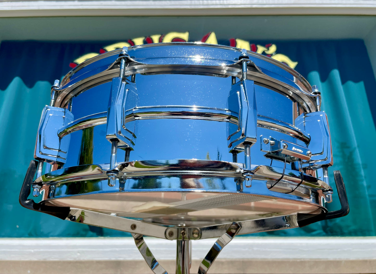 1970s Ludwig 5x14 LM400 Supraphonic Snare Drum