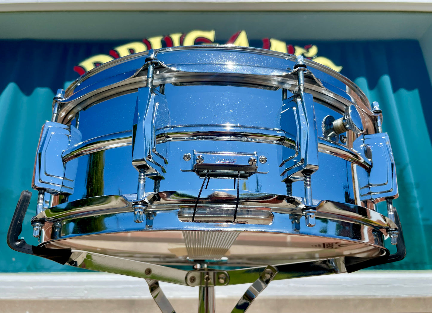 1970s Ludwig 5x14 LM400 Supraphonic Snare Drum
