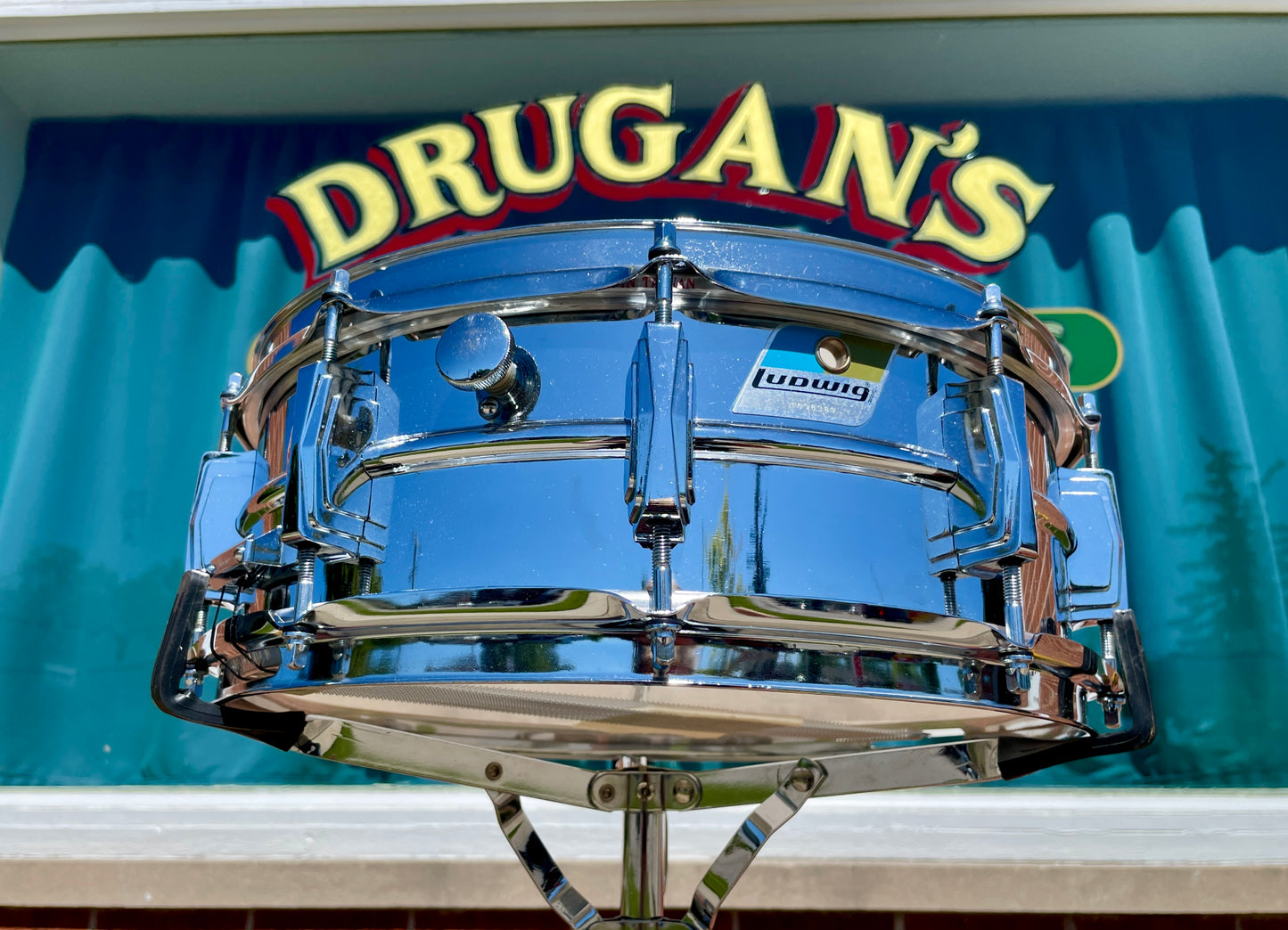 1970s Ludwig 5x14 LM400 Supraphonic Snare Drum