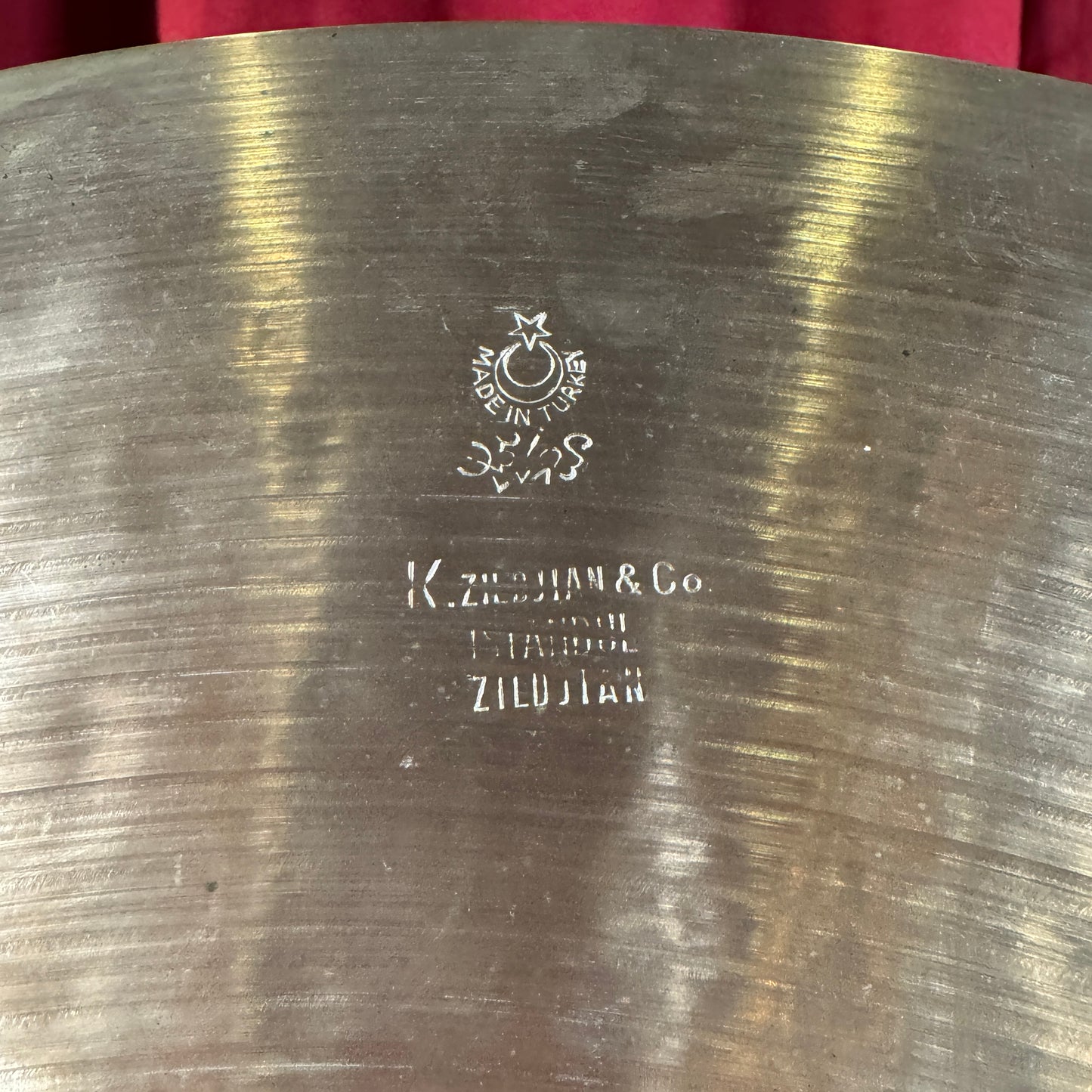 22" K. Zildjian Istanbul 1960s New Stamp Ride Cymbal 2188g *Video Demo*