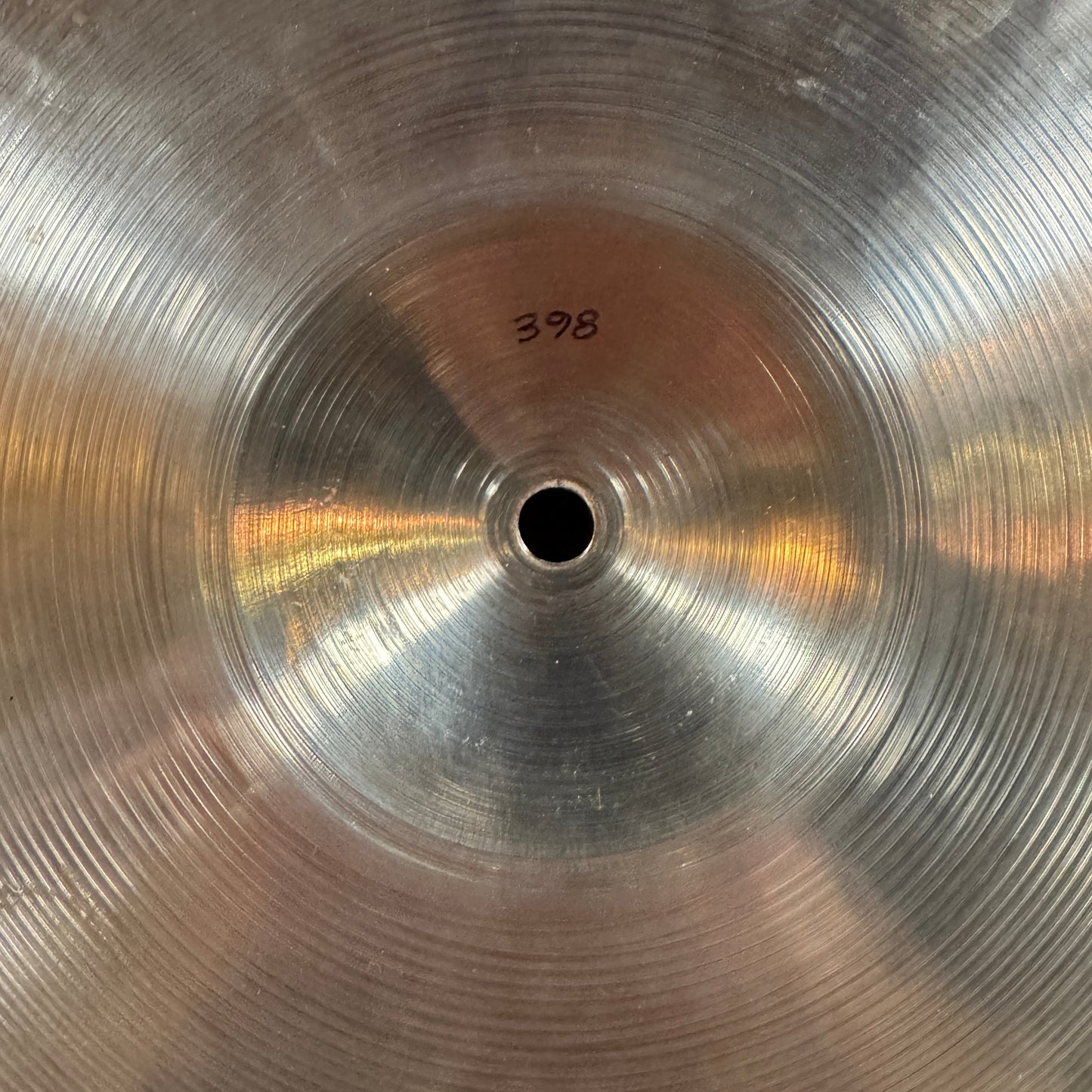 11" Zildjian A 1940s-50s Gene Krupa Trans Stamp Medium Hi-Hat Cymbal Pair 366g/398g *Video Demo*