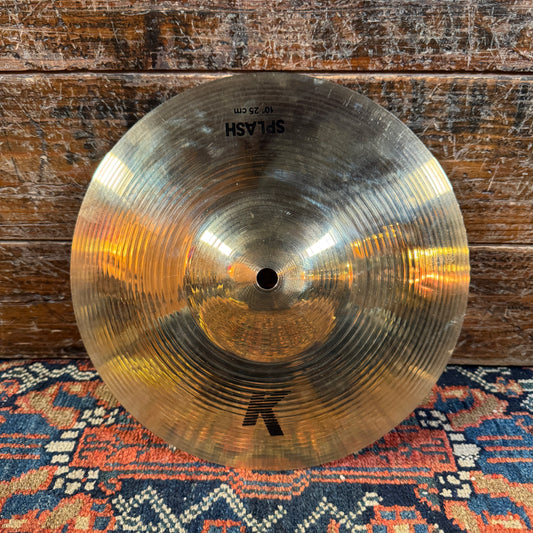 10" Zildjian K 1990s Brilliant Splash Cymbal 284g *Video Demo*