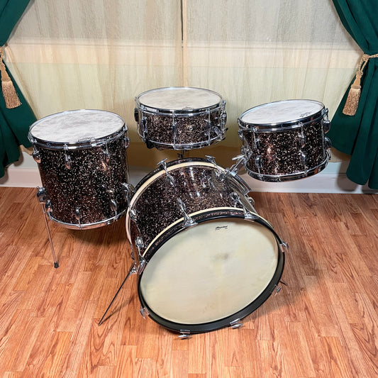 1950s Slingerland Modern Jazz Outfit Drum Set Capri Pearl 20/12/14 w/ 5.5x14 Snare Bop Set