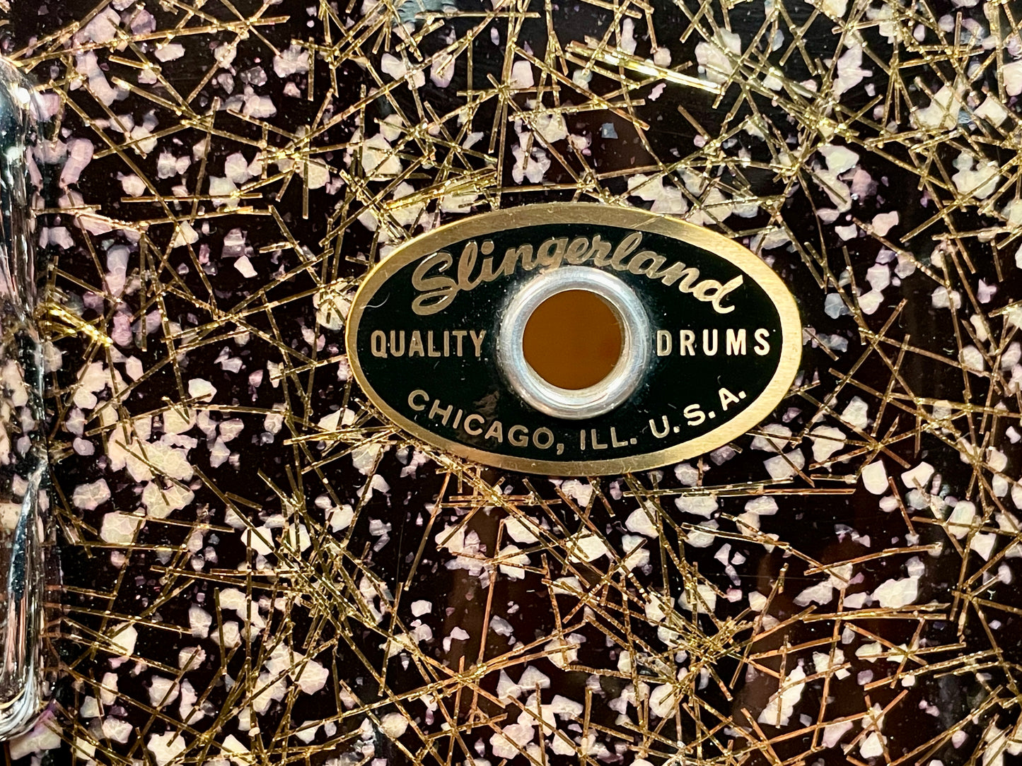 1950s Slingerland Modern Jazz Outfit Drum Set Capri Pearl 20/12/14 w/ 5.5x14 Snare Bop Set