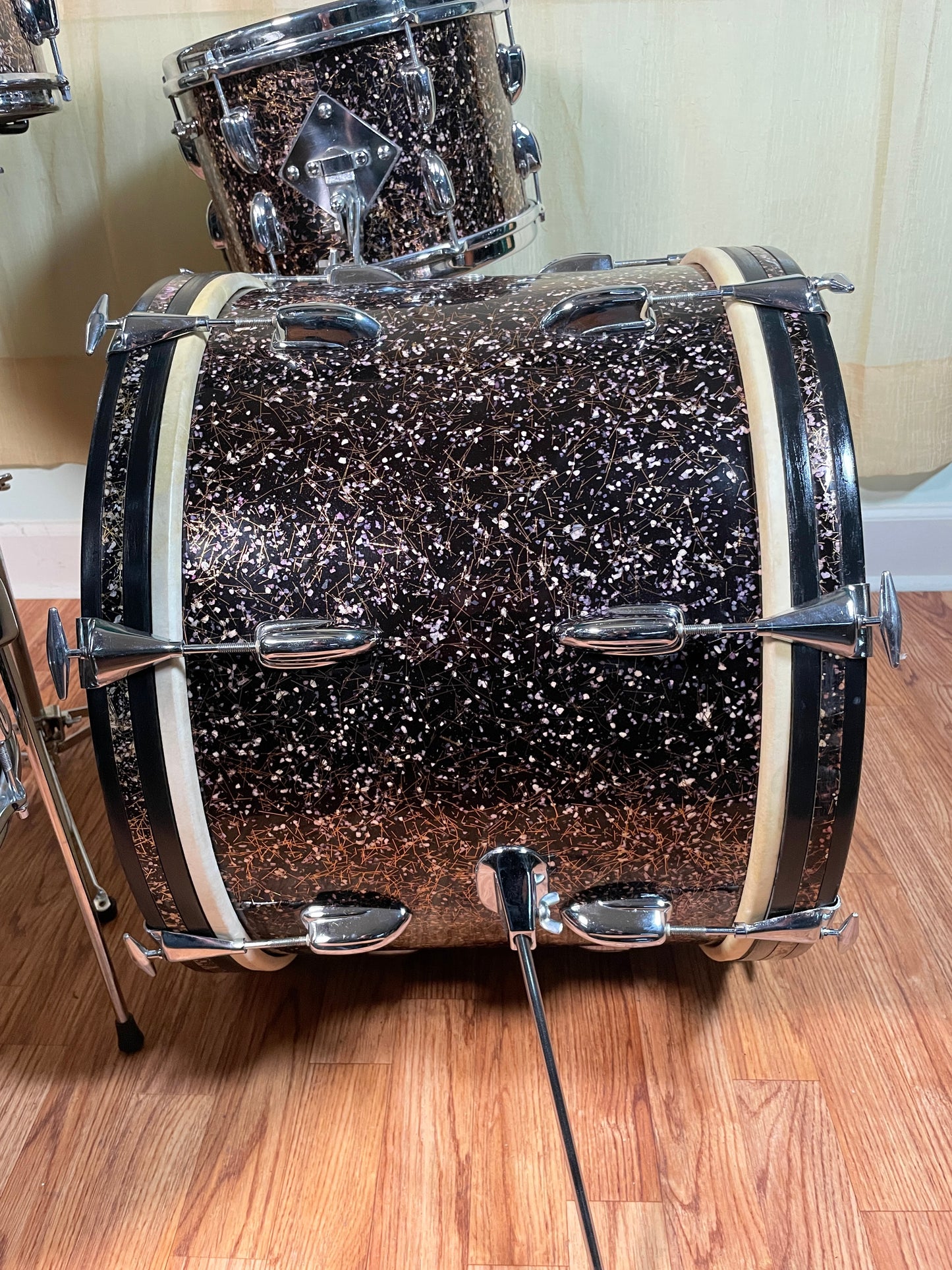 1950s Slingerland Modern Jazz Outfit Drum Set Capri Pearl 20/12/14 w/ 5.5x14 Snare Bop Set