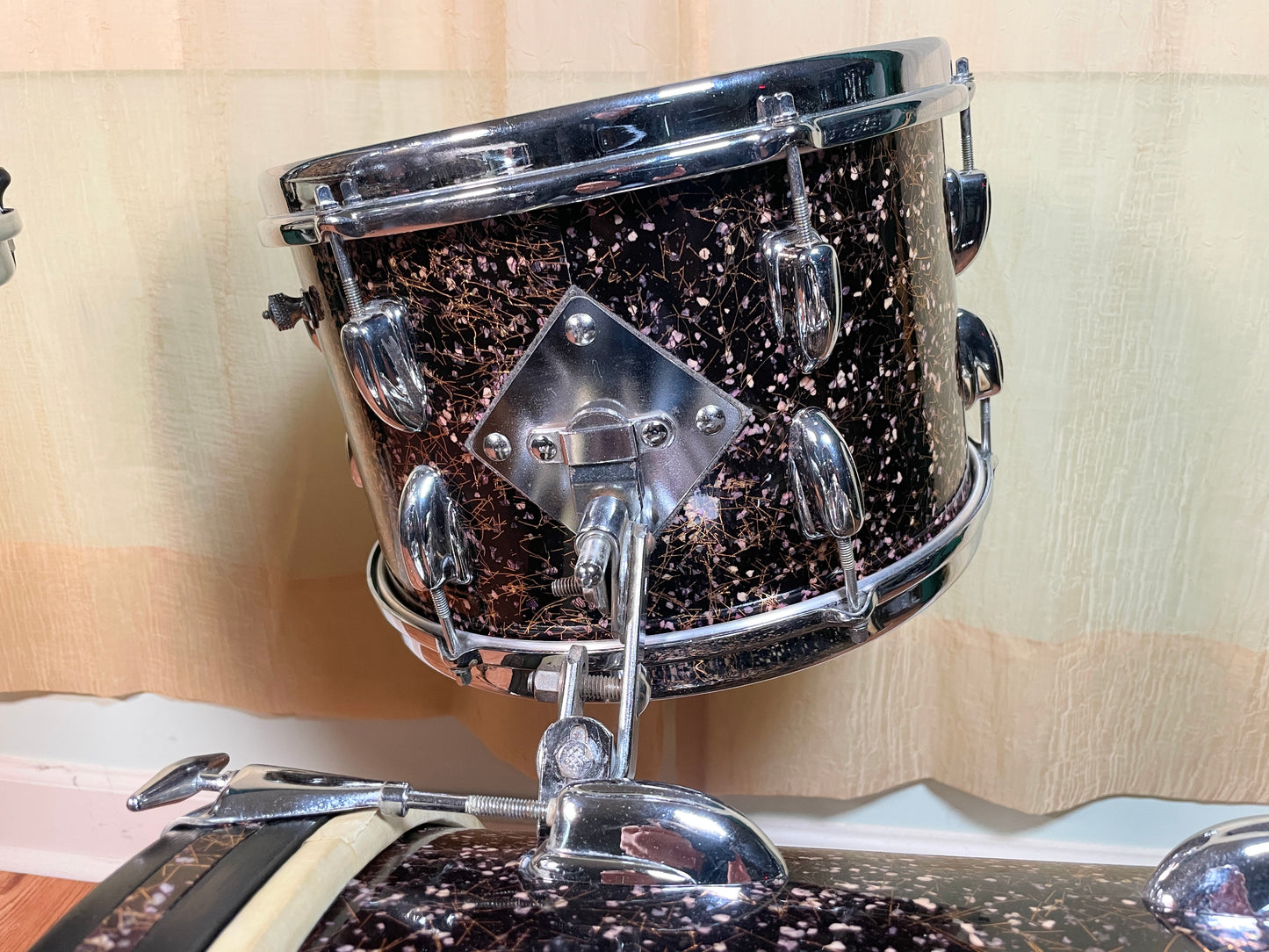 1950s Slingerland Modern Jazz Outfit Drum Set Capri Pearl 20/12/14 w/ 5.5x14 Snare Bop Set