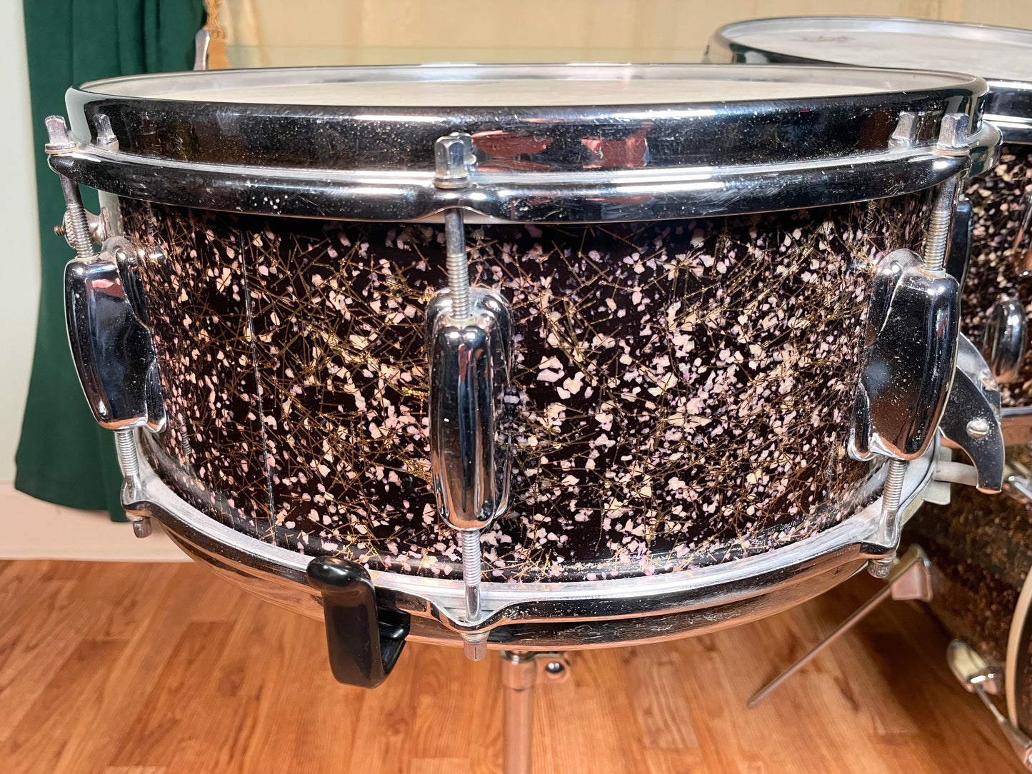 1950s Slingerland Modern Jazz Outfit Drum Set Capri Pearl 20/12/14 w/ 5.5x14 Snare Bop Set