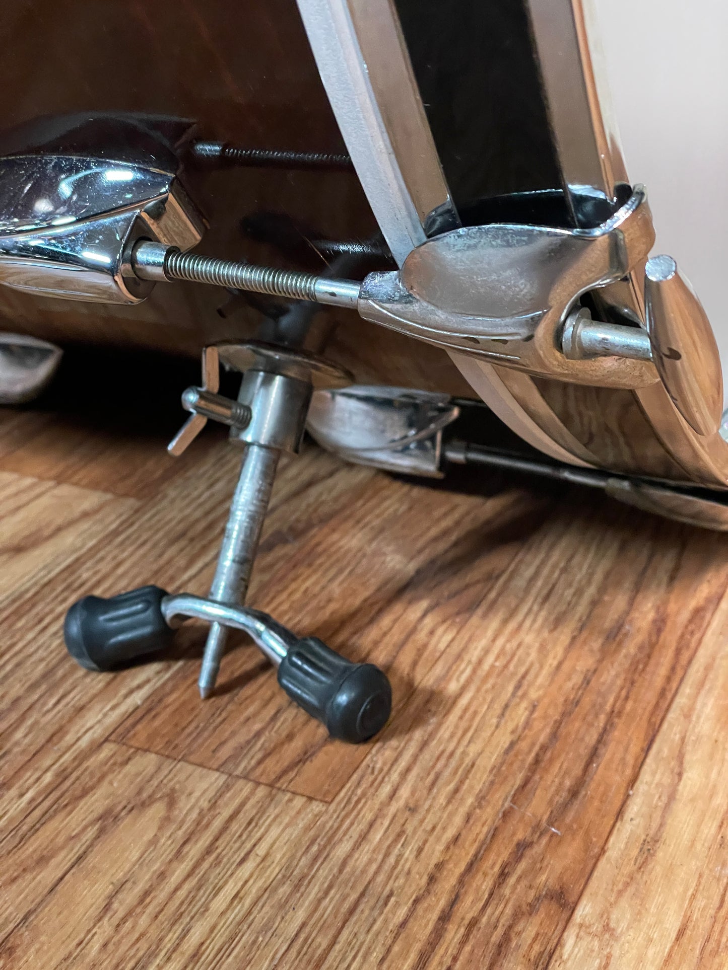 1970s Gretsch Stop Sign Badge Drum Set Mahogany Lacquer 22/12/13/16