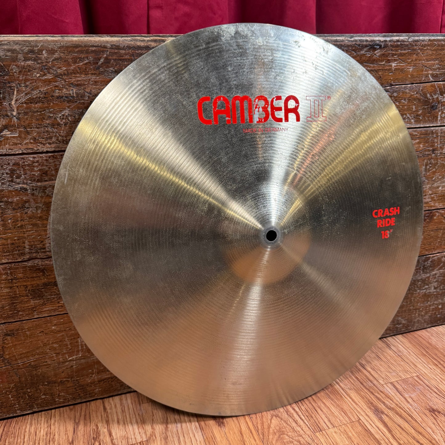 18" Camber II 1980s Crash Ride Cymbal 1532g