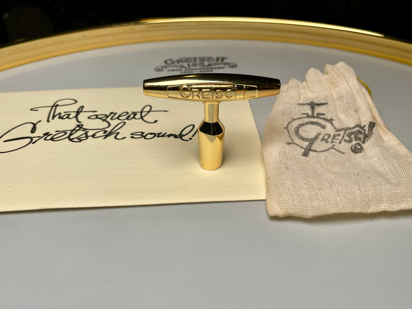 NOS Gretsch USA 125th Anniversary Progressive Bop Drum Set Cadillac Green Gold Hardware 18/12/14 4.5x14 Snare