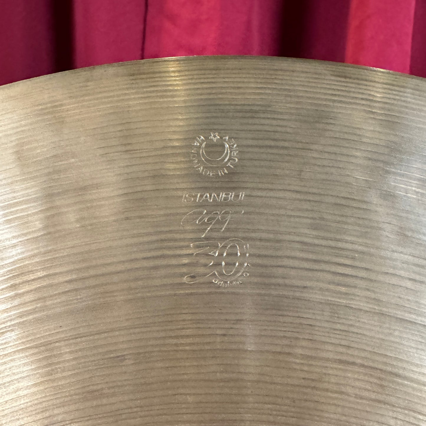19" Istanbul Agop 30th Anniversary Crash Cymbal 1576g *Video Demo*
