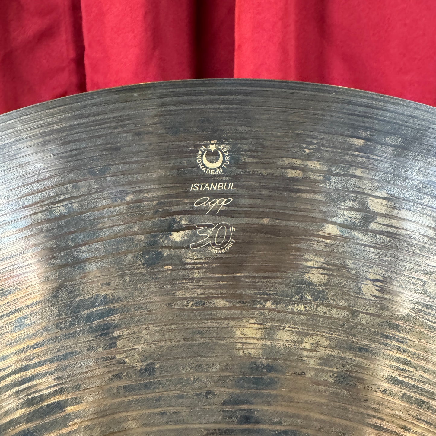 20" Istanbul Agop 30th Anniversary Ride Cymbal 1934g *Video Demo*