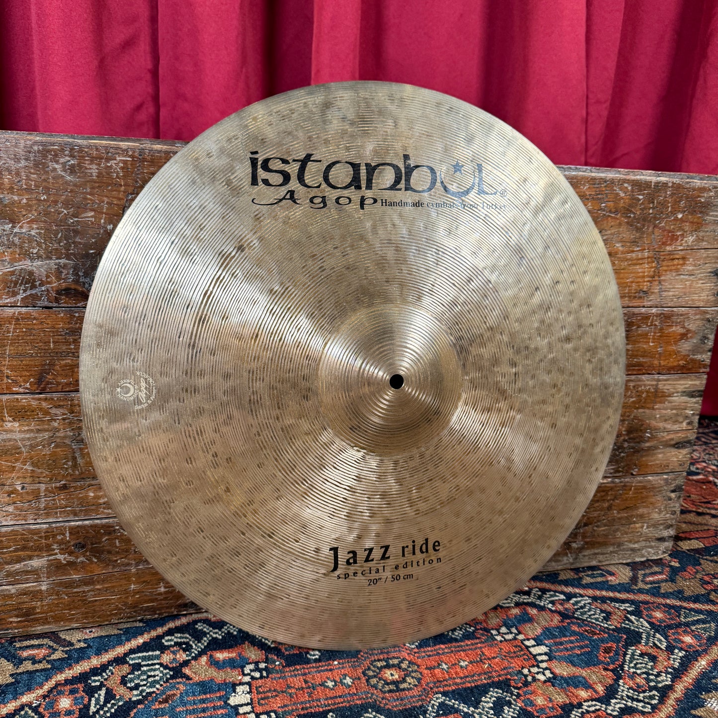 20" Istanbul Agop Special Edition Jazz Ride Cymbal 1865g *Video Demo*