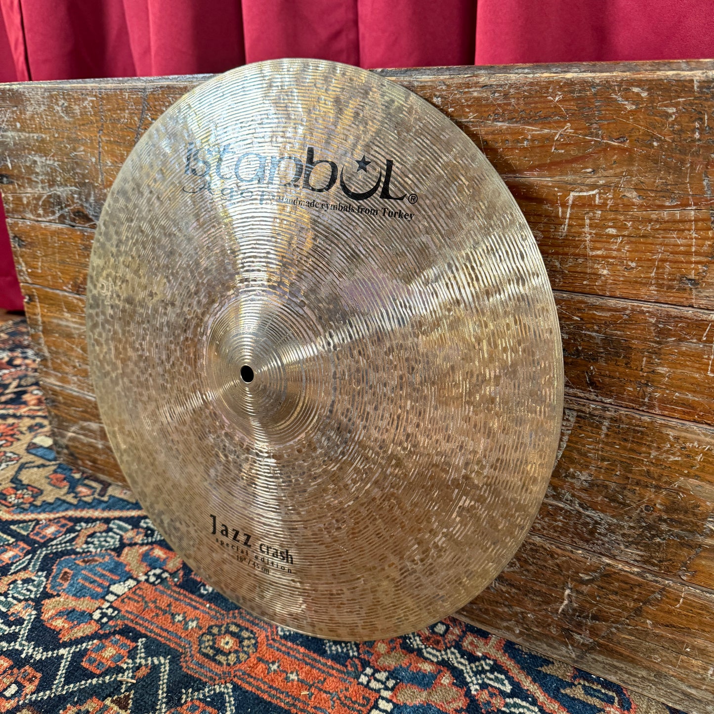 18" Istanbul Agop Special Edition Jazz Crash Cymbal 1234g *Video Demo*