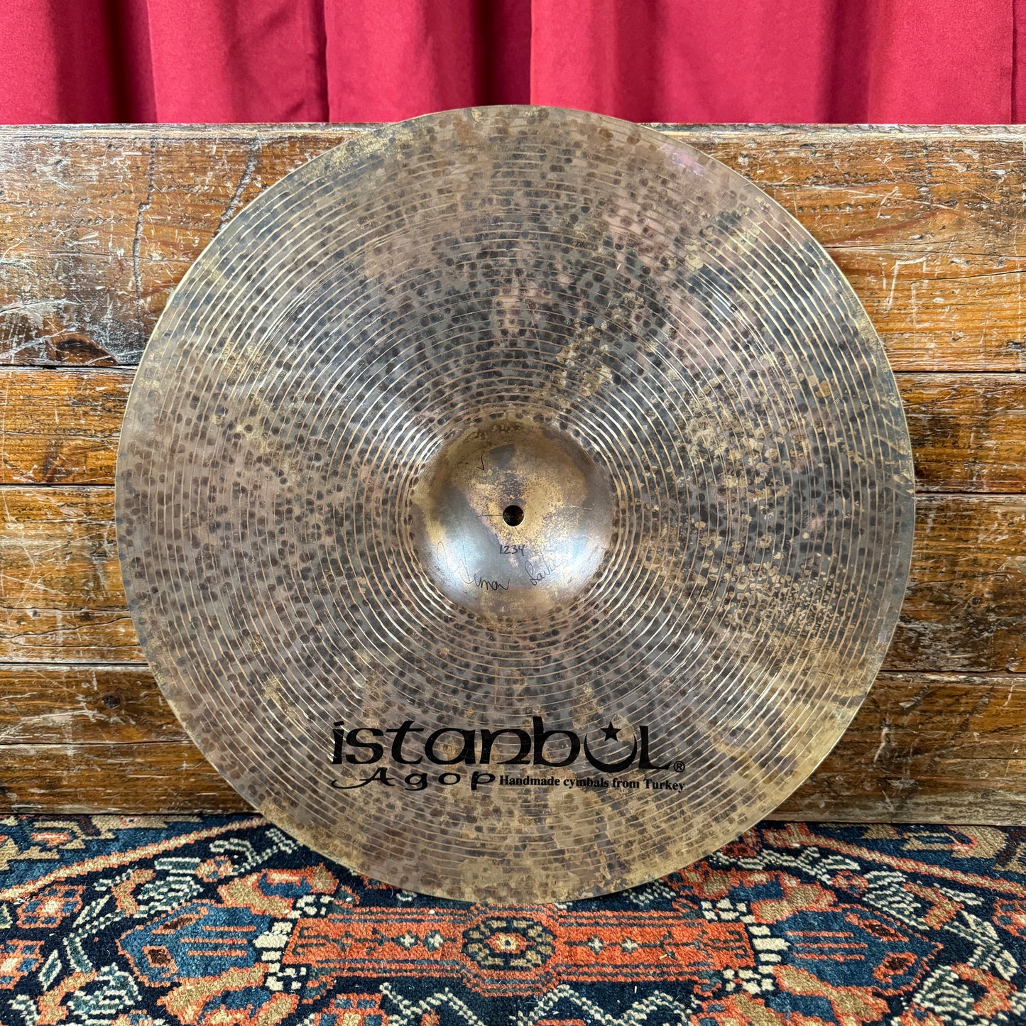 18" Istanbul Agop Special Edition Jazz Crash Cymbal 1234g *Video Demo*