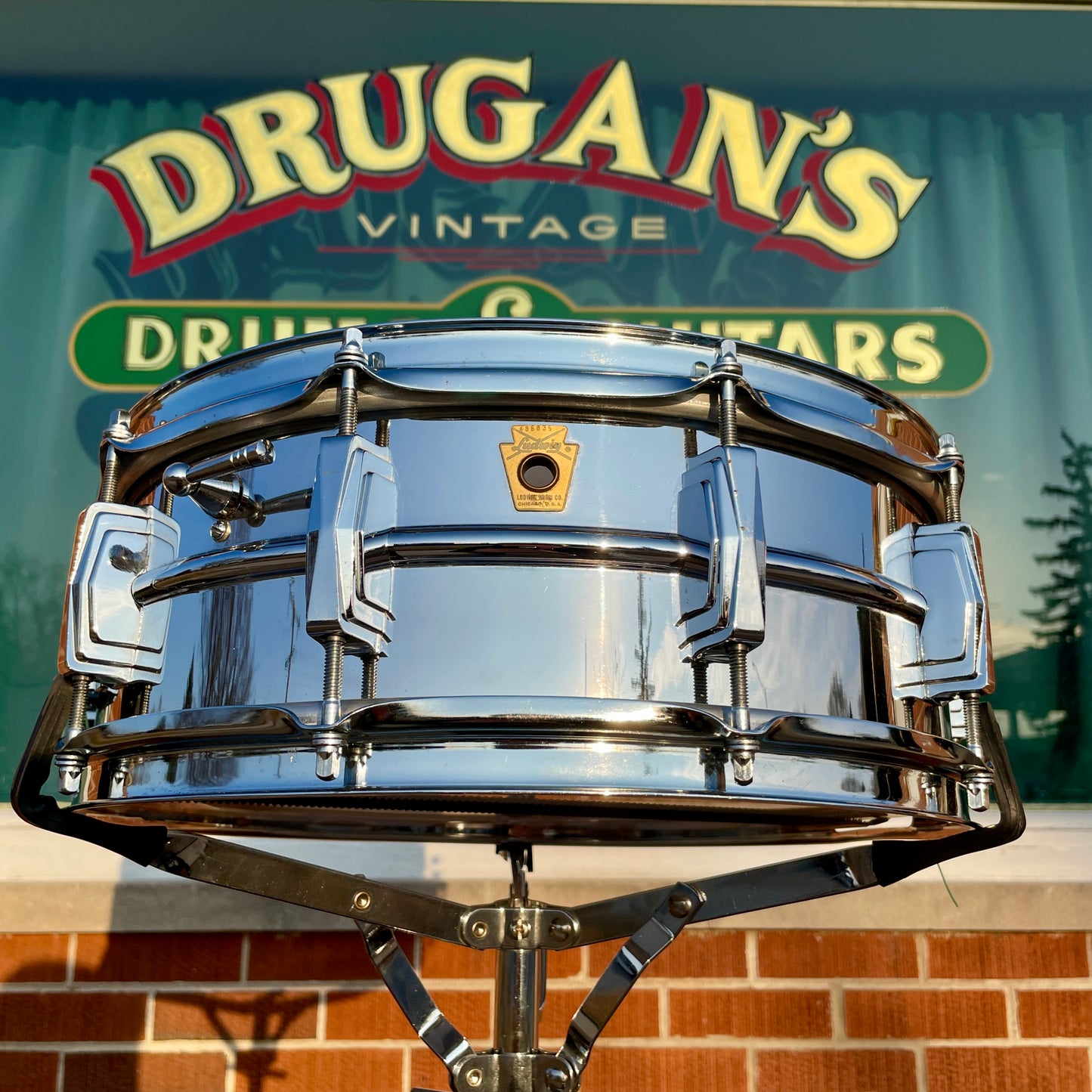 1967 Ludwig 5x14 Supraphonic 400 Snare Drum Supra-Phonic