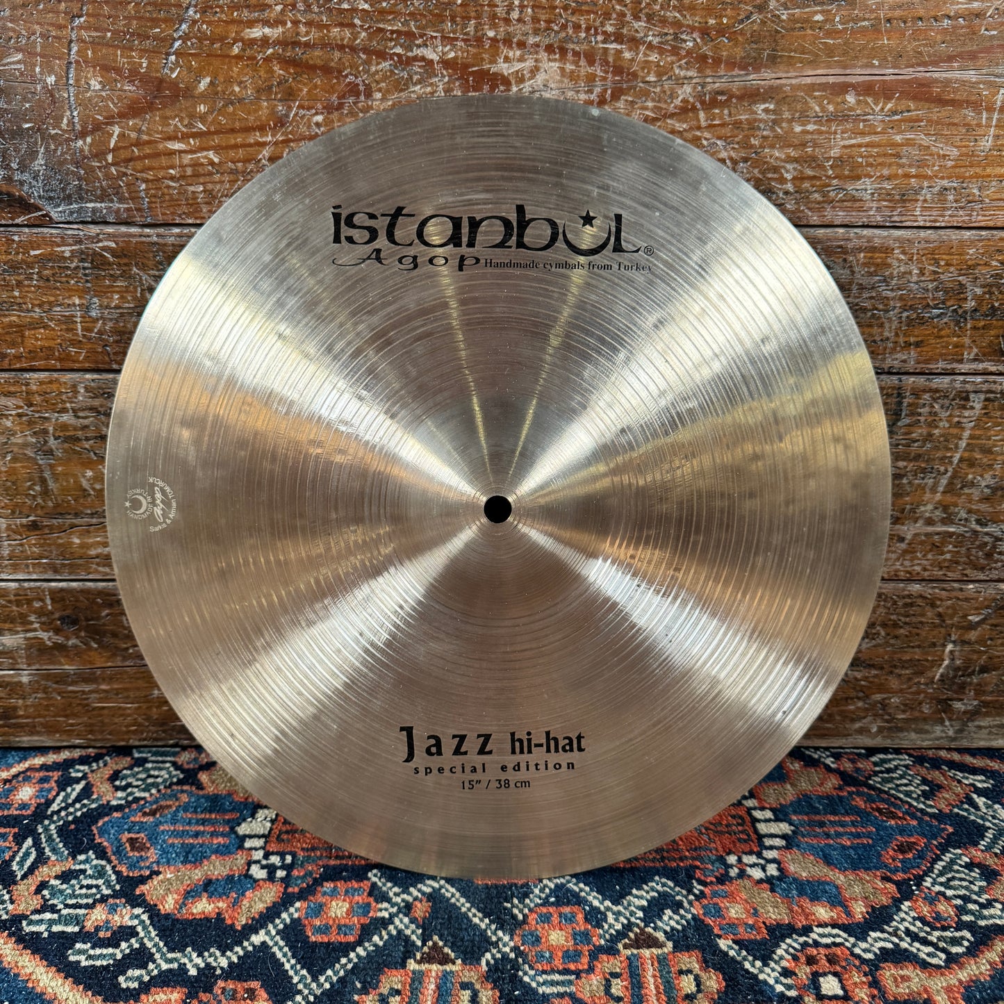 15" Istanbul Agop Special Edition Jazz Hi-Hat Cymbal Pair 944g/1180g *Video Demo*