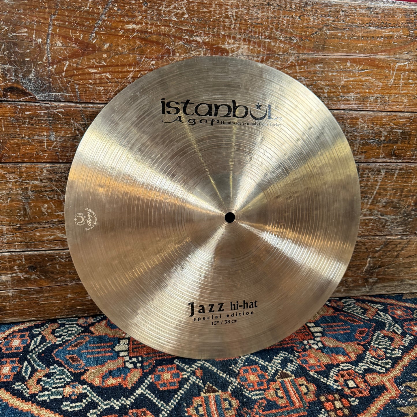 15" Istanbul Agop Special Edition Jazz Hi-Hat Cymbal Pair 944g/1180g *Video Demo*