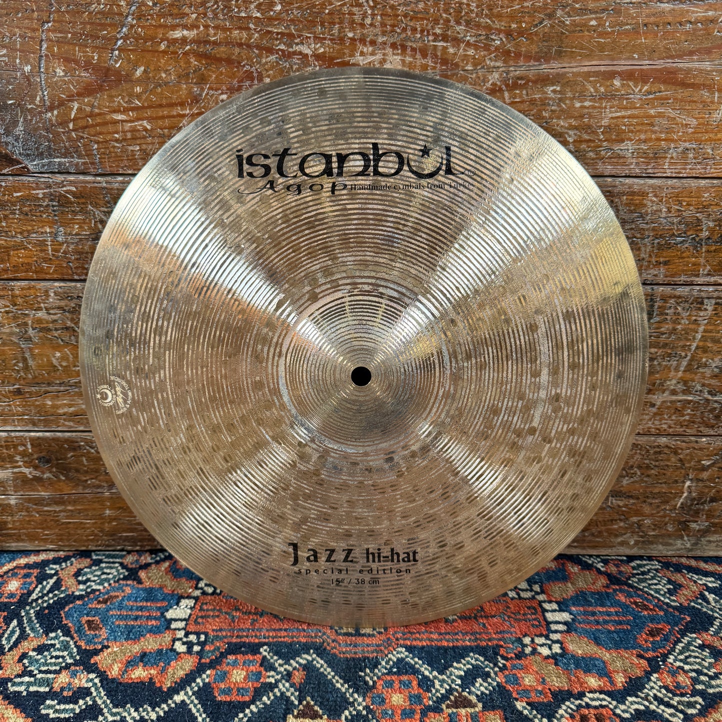 15" Istanbul Agop Special Edition Jazz Hi-Hat Cymbal Pair 944g/1180g *Video Demo*