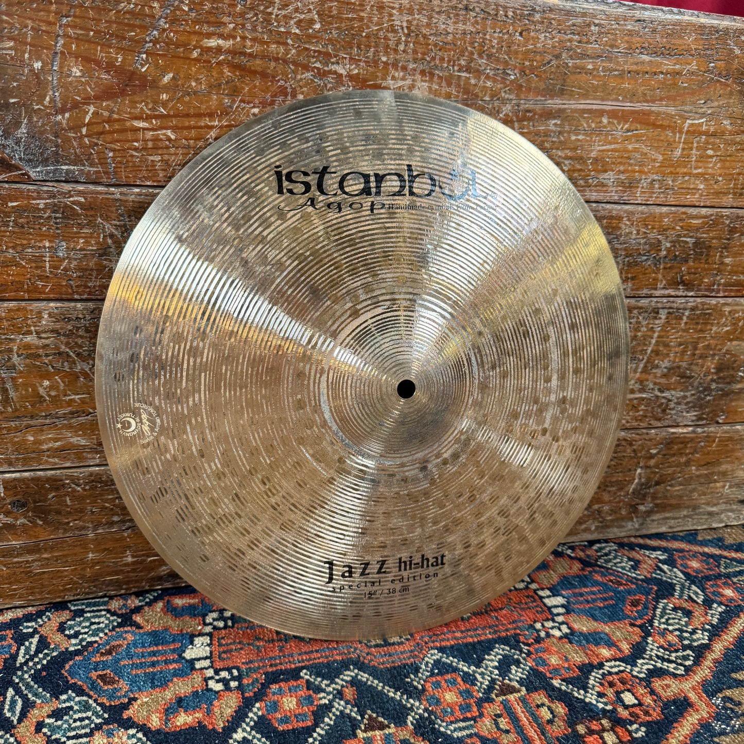 15" Istanbul Agop Special Edition Jazz Hi-Hat Cymbal Pair 944g/1180g *Video Demo*