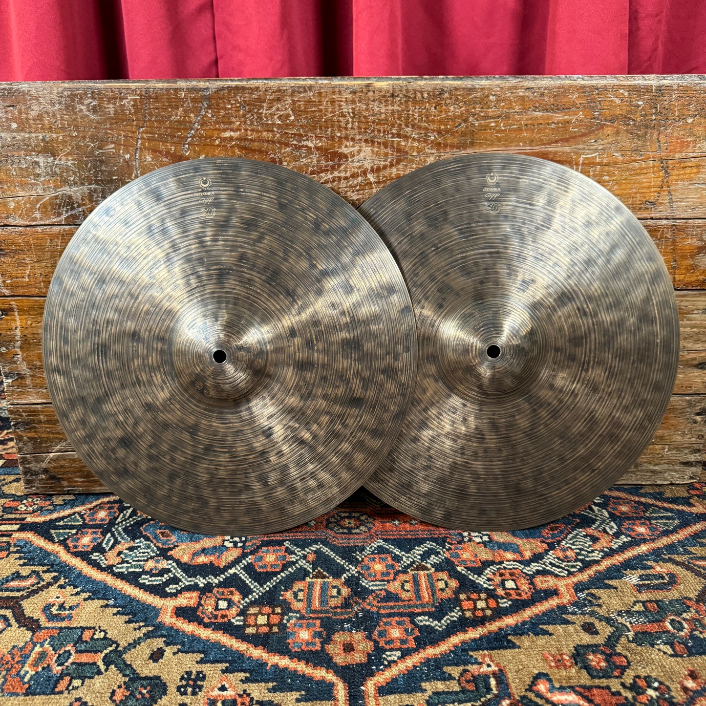 15" Istanbul Agop 30th Anniversary Hi-Hat Cymbal Pair 942g/1045g *Video Demo*