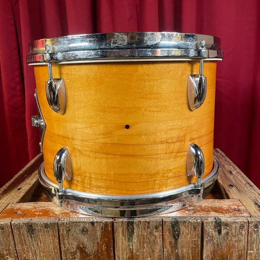 1960s Gretsch 8x12 Floor Tom Drum Natural Round Badge