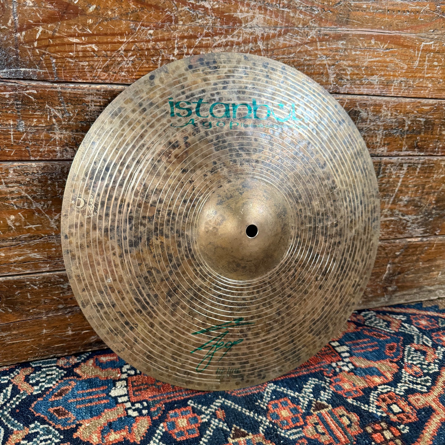 14" Istanbul Agop Signature Hi-Hat Cymbal Pair 820g/910g *Video Demo*