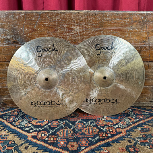 14" Istanbul Agop Epoch Hi-Hat Cymbal Pair 863g/1039g *Video Demo*