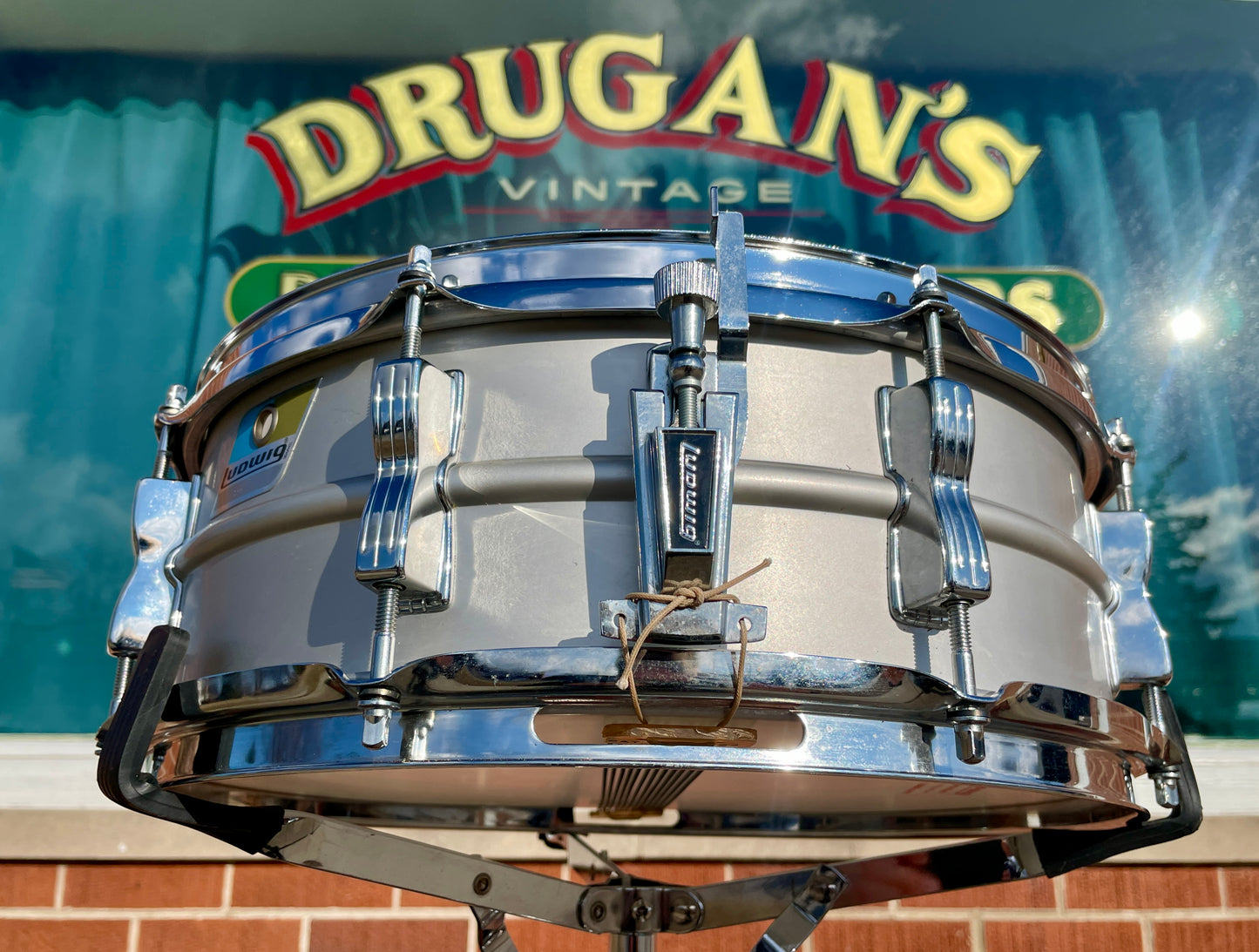 1970s Ludwig 5x14 Acrolite No. 404 Snare Drum Clean