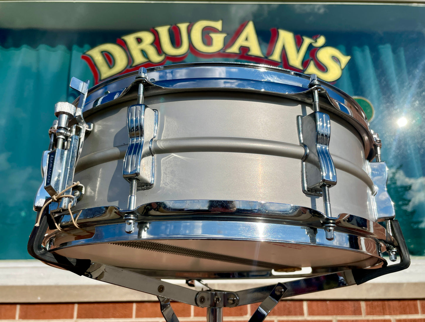 1970s Ludwig 5x14 Acrolite No. 404 Snare Drum Clean