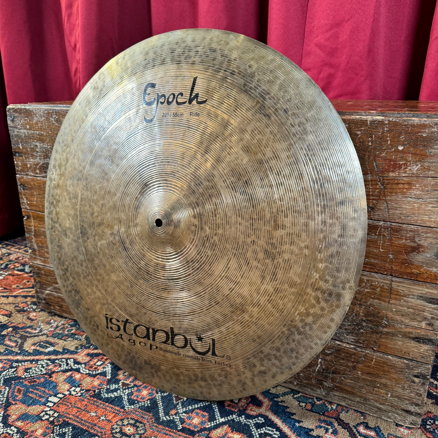 22" Istanbul Agop Epoch Ride Cymbal 2792g *Video Demo*