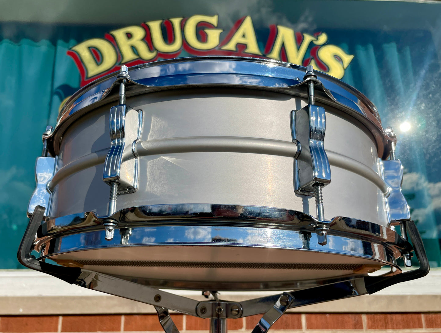 1970s Ludwig 5x14 Acrolite No. 404 Snare Drum Clean