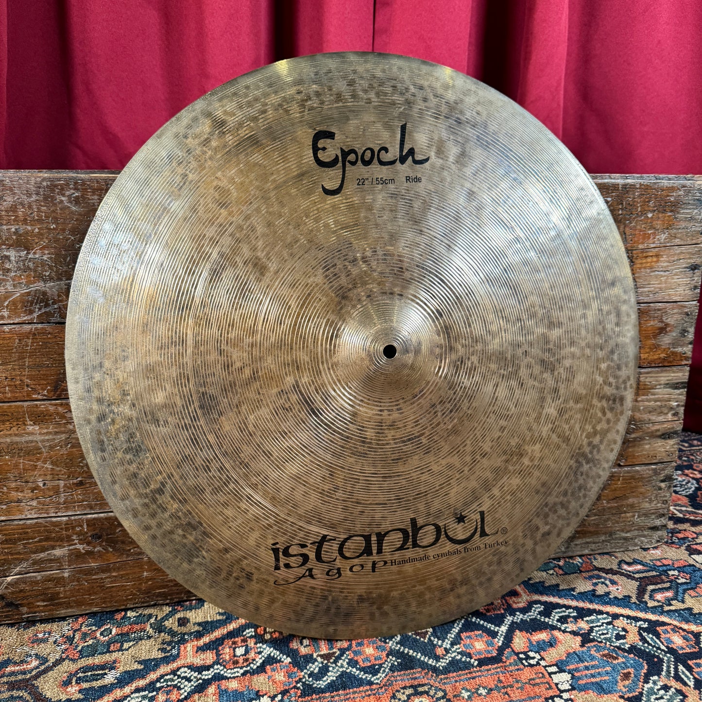 22" Istanbul Agop Epoch Ride Cymbal 2792g *Video Demo*