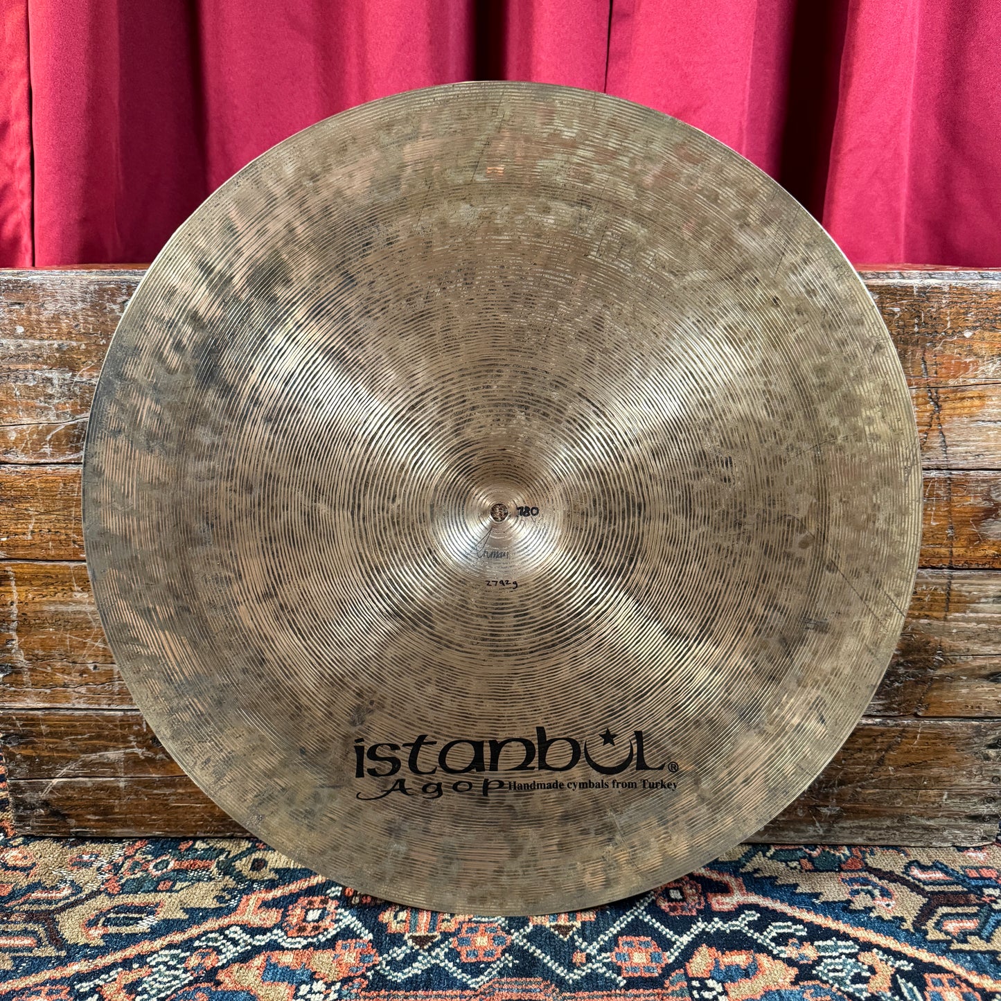 22" Istanbul Agop Epoch Ride Cymbal 2792g *Video Demo*