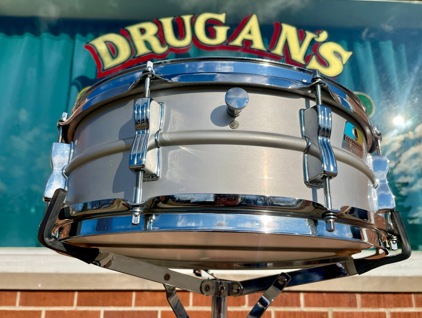 1970s Ludwig 5x14 Acrolite No. 404 Snare Drum Clean