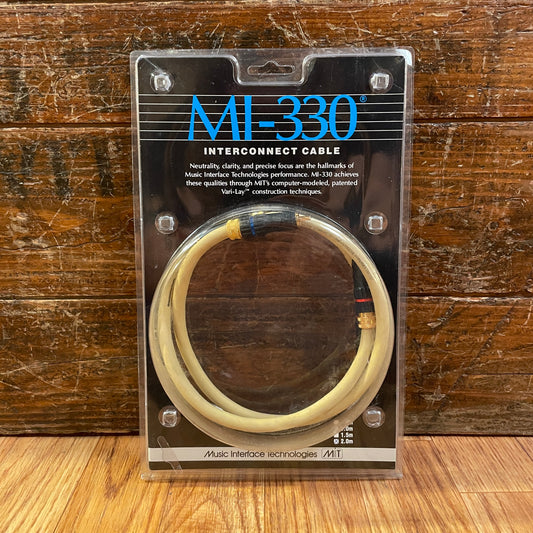 Music Interface Technologies MI-330 RCA Interconnect Cable 2.0m NOS MIT