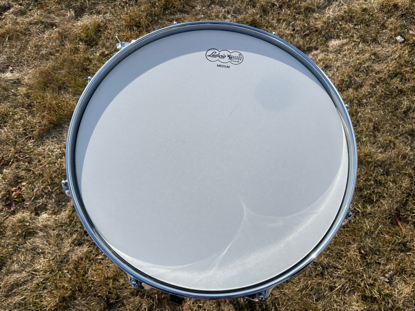 1970s Ludwig 5x14 Acrolite No. 404 Snare Drum Clean