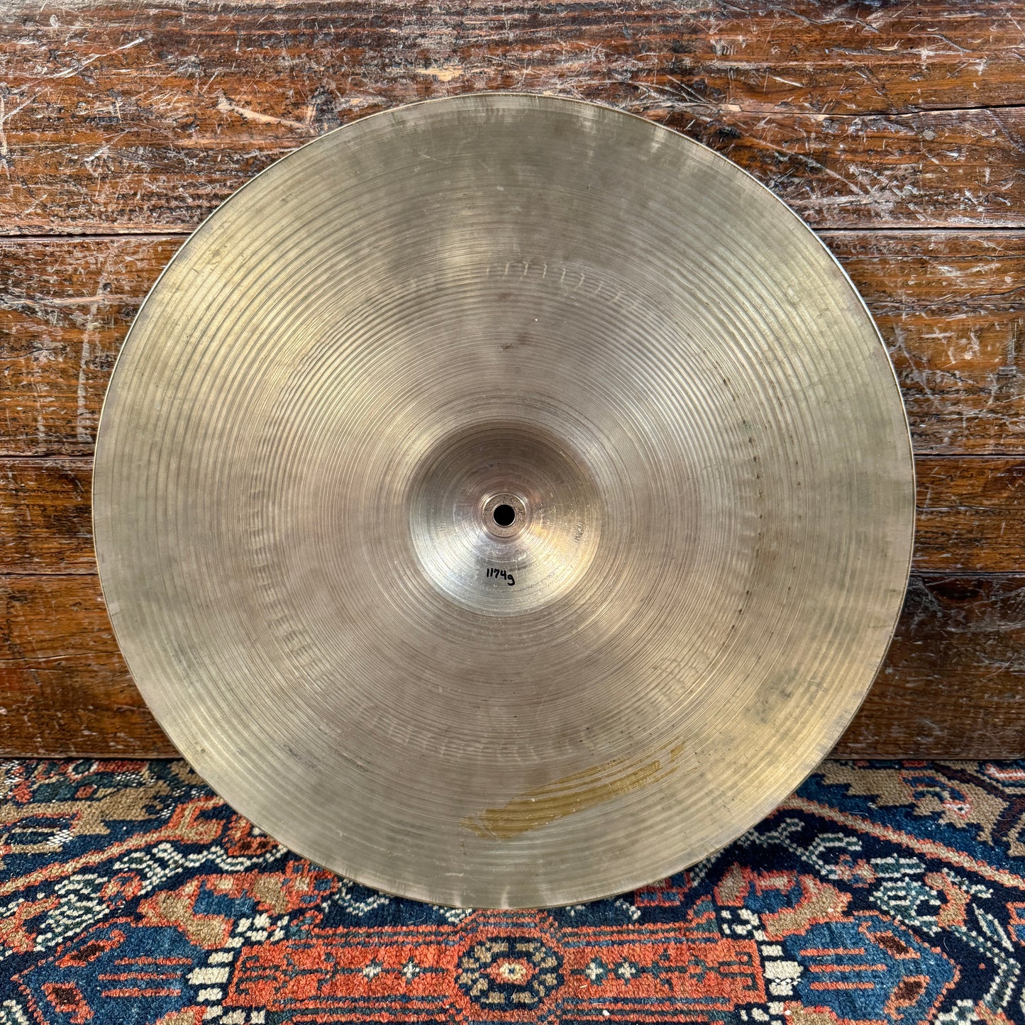 16" Zildjian A 1950s Small Stamp Crash Cymbal 1174g *Video Demo*