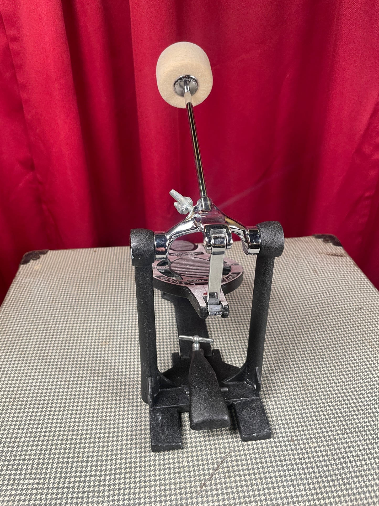 Ludwig L201 Black/Silver Speed King Bass Drum Pedal 2001-2014 Made In USA