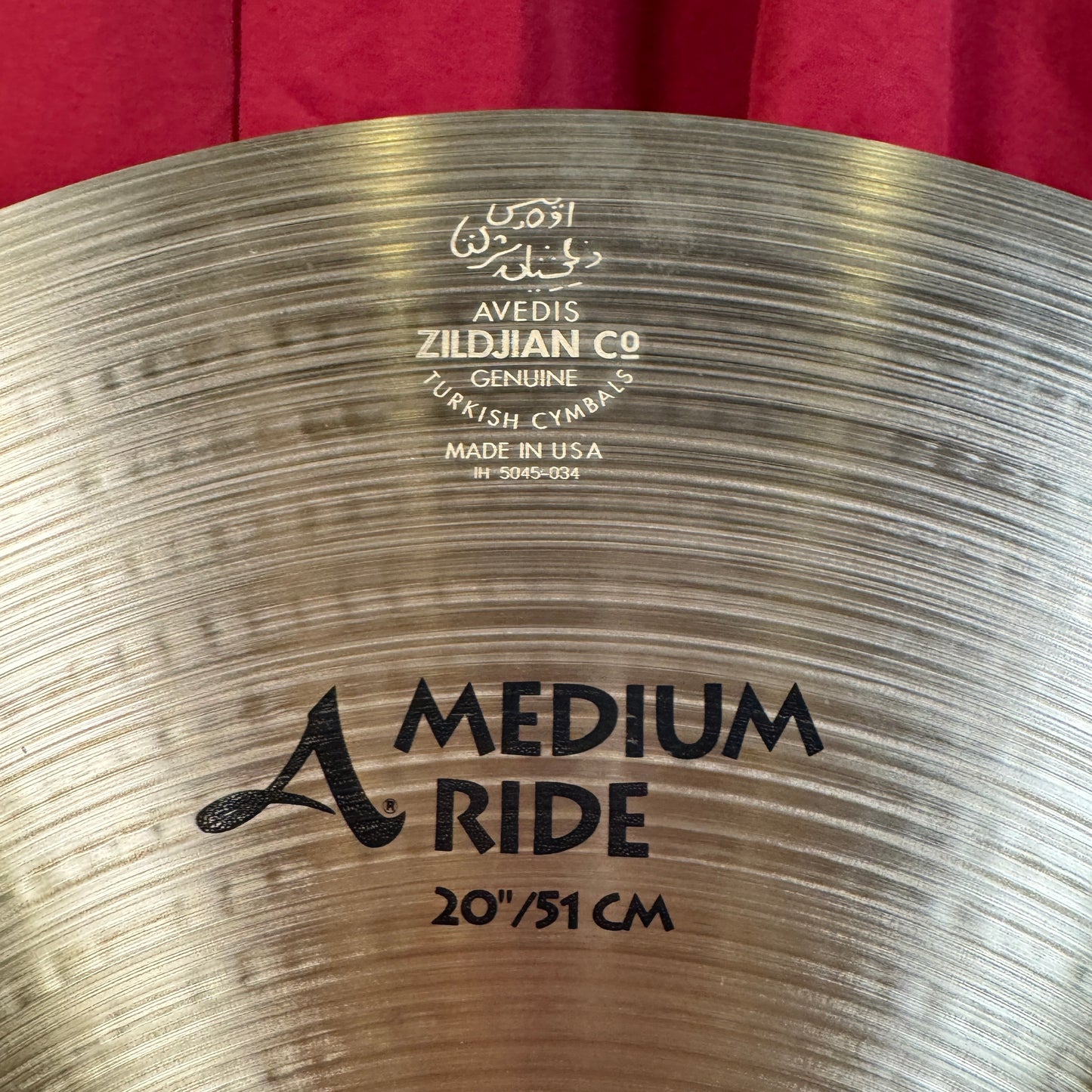 20" Zildjian A 1990s Medium Ride Cymbal 2594g *Video Demo*