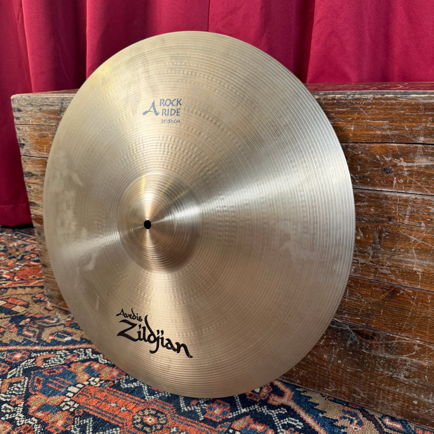 21" Zildjian A 1990s Rock Ride Cymbal 3500g *Video Demo*