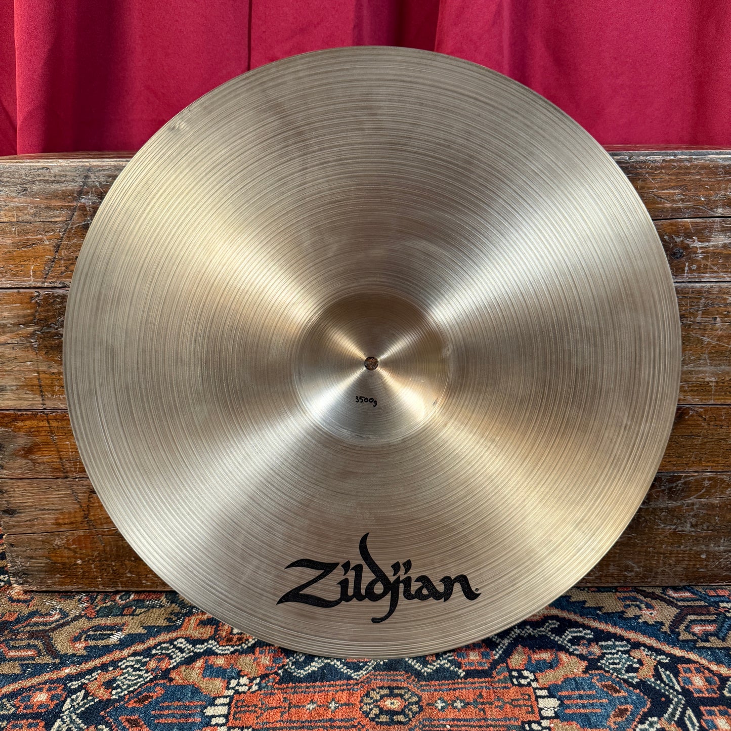 21" Zildjian A 1990s Rock Ride Cymbal 3500g *Video Demo*
