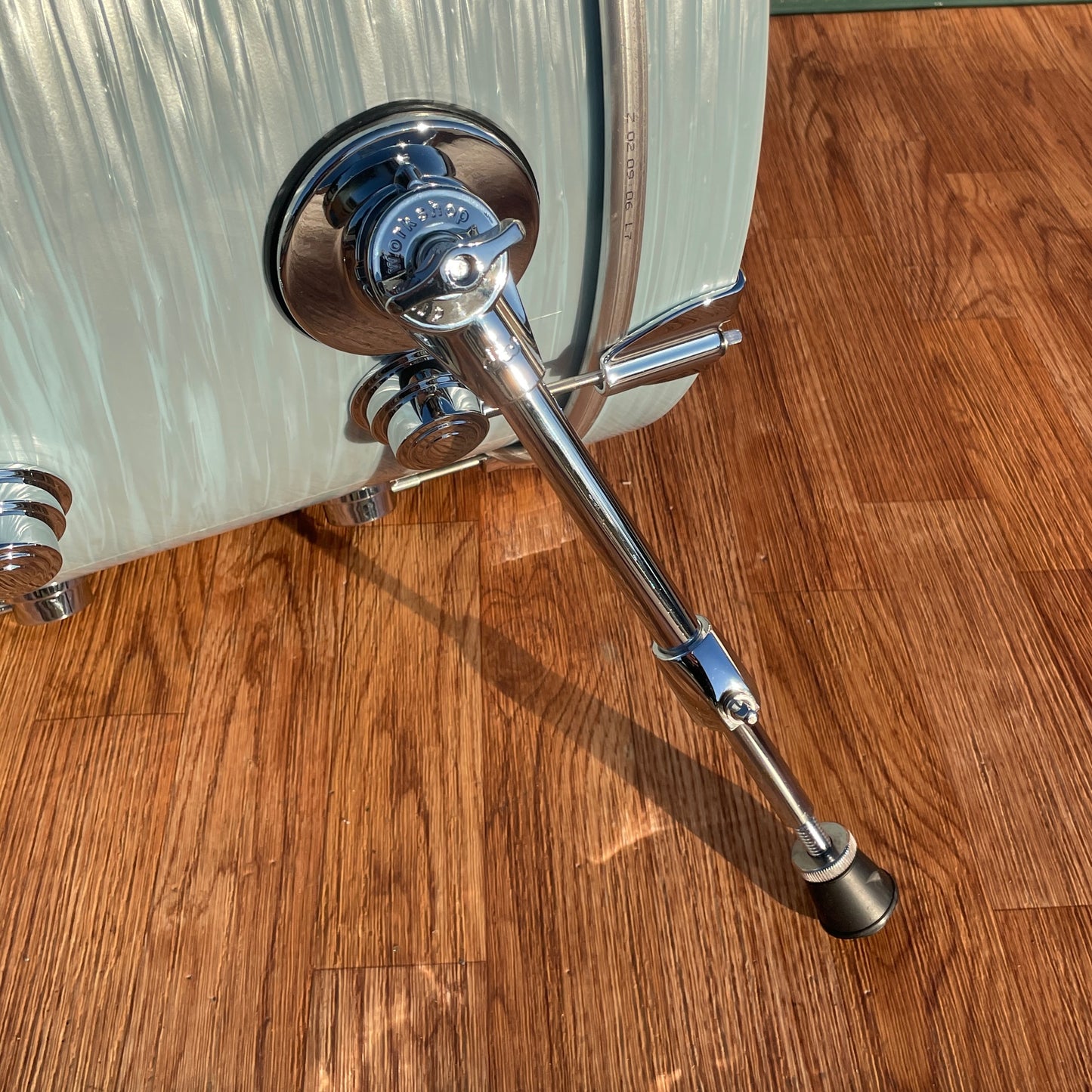 DW Collector's Series Maple/Mahogany 3-Piece Drum Set Pale Blue Oyster 12x20/8x12/14x14 Drum Workshop