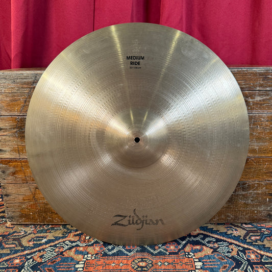 22" Zildjian A 1980s Medium Ride Cymbal 3372g *Video Demo*