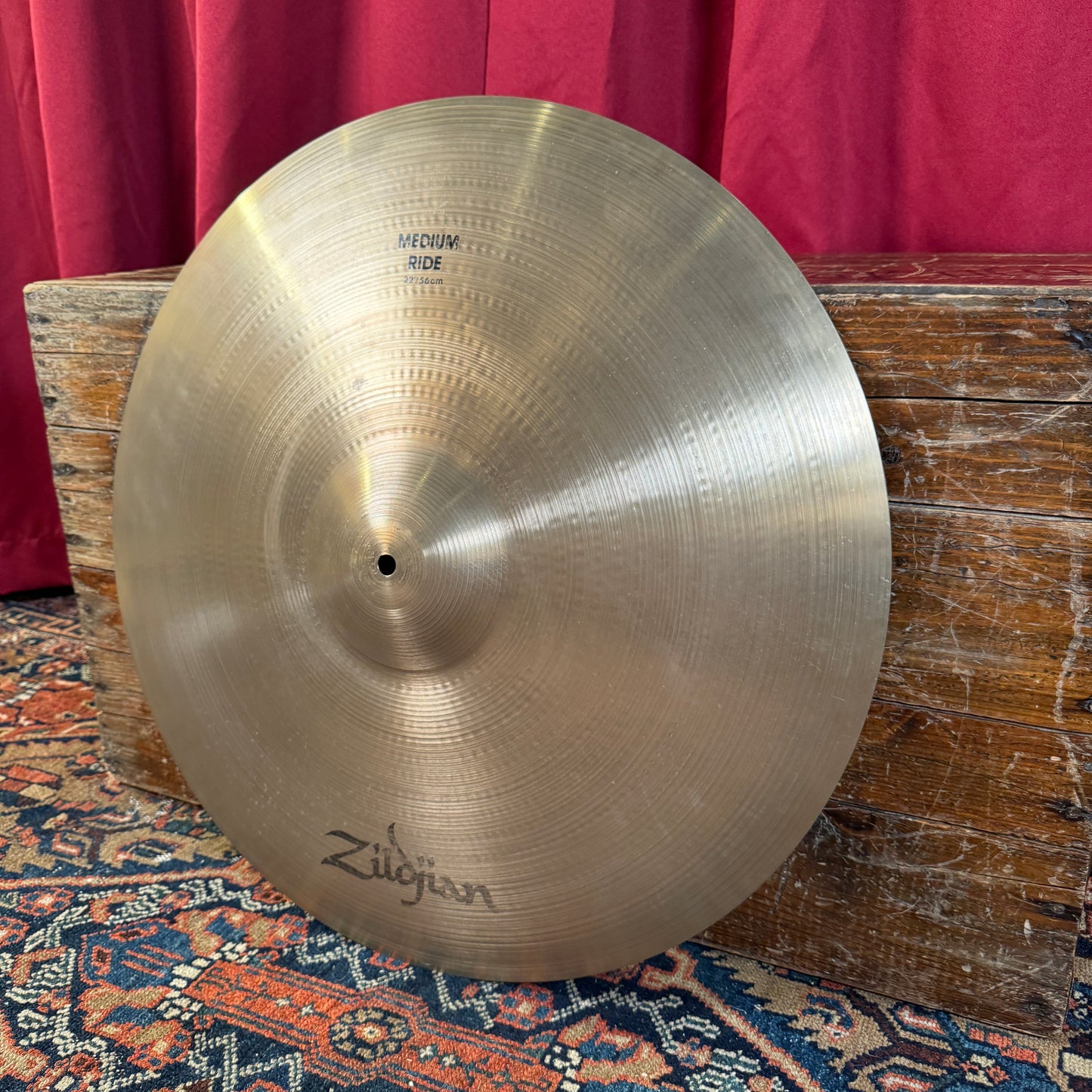 22" Zildjian A 1980s Medium Ride Cymbal 3372g *Video Demo*