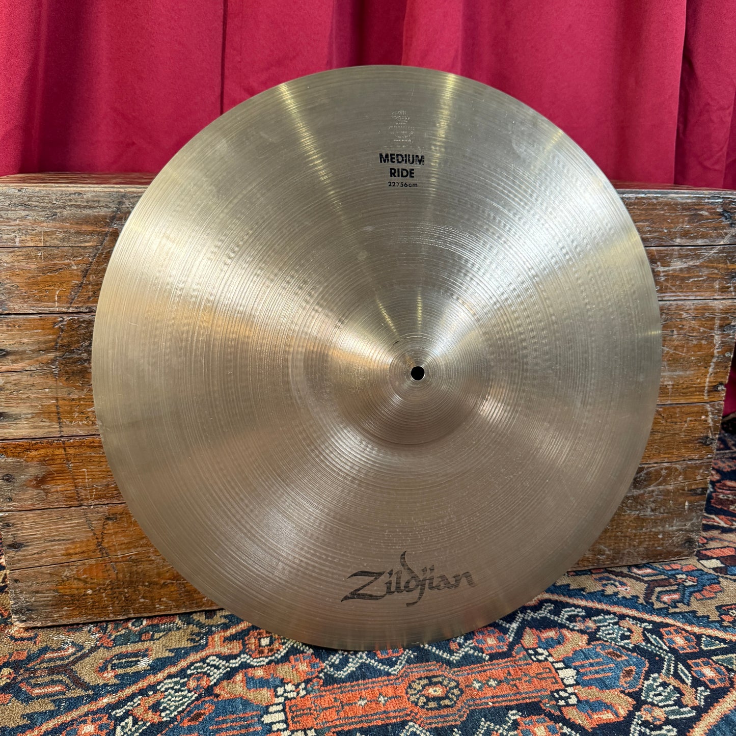 22" Zildjian A 1980s Medium Ride Cymbal 3372g *Video Demo*
