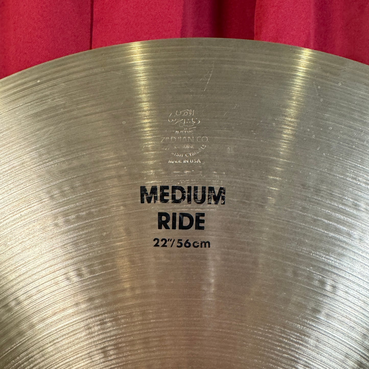 22" Zildjian A 1980s Medium Ride Cymbal 3372g *Video Demo*