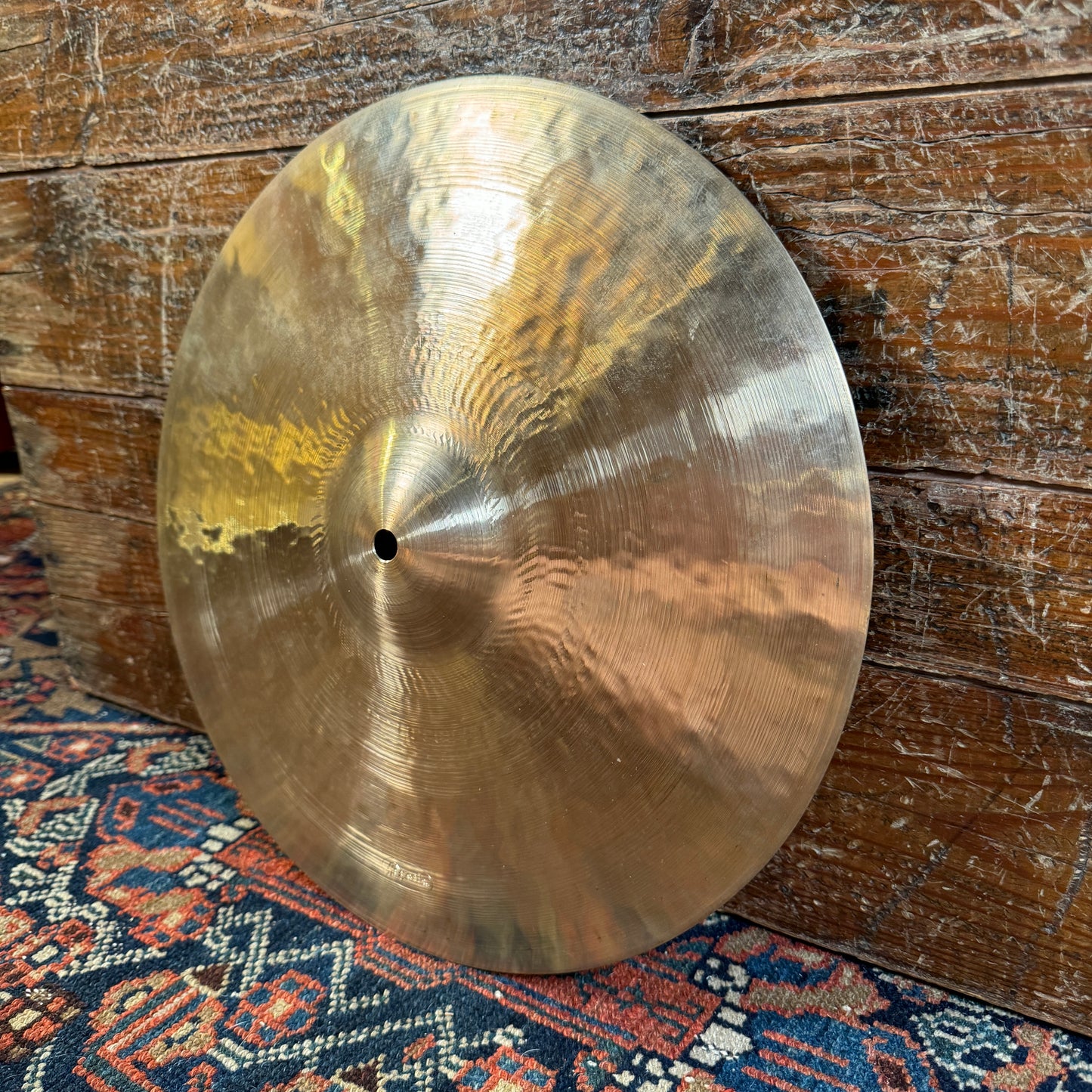 14" Funch K. Istanbul Old Stamp Type IIIa Clone Hi-Hat Cymbal Pair 875g/1077g OS *Video Demo*