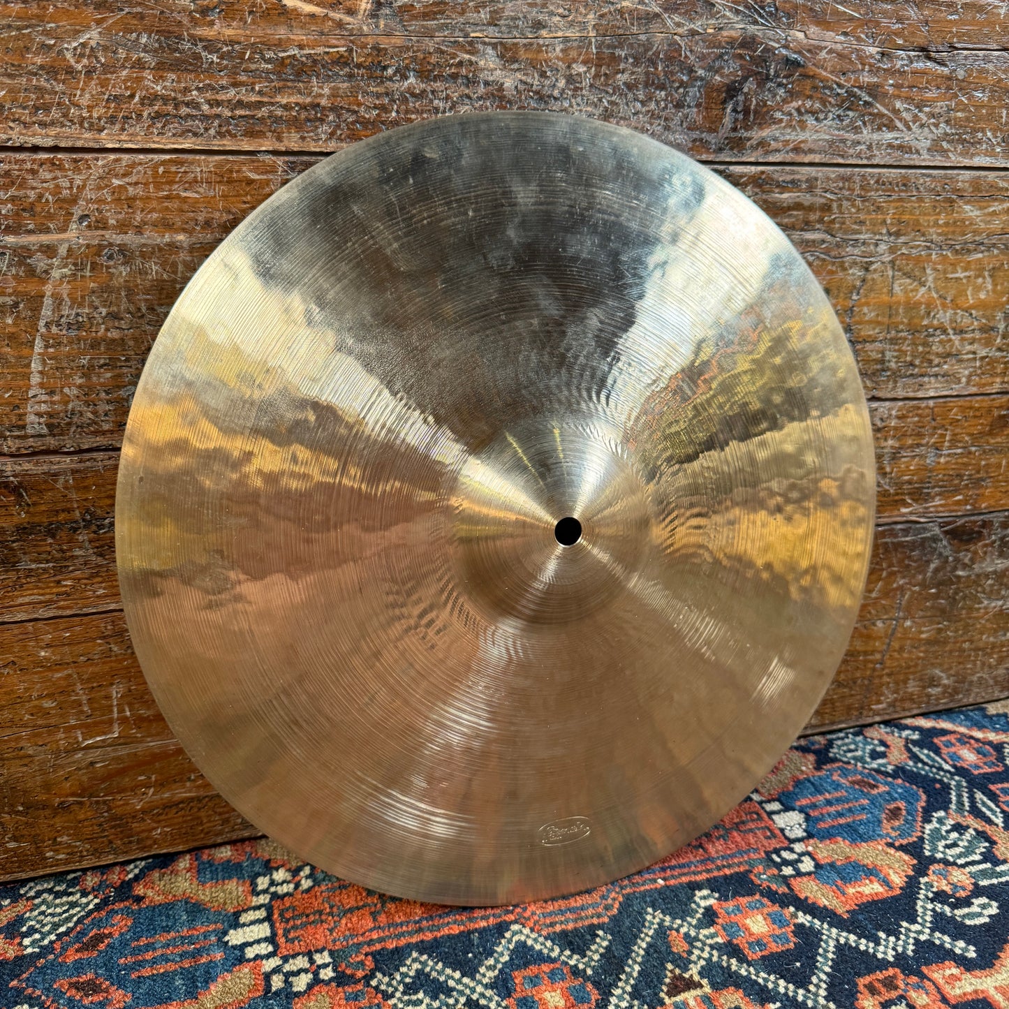 14" Funch K. Istanbul Old Stamp Type IIIa Clone Hi-Hat Cymbal Pair 875g/1077g OS *Video Demo*