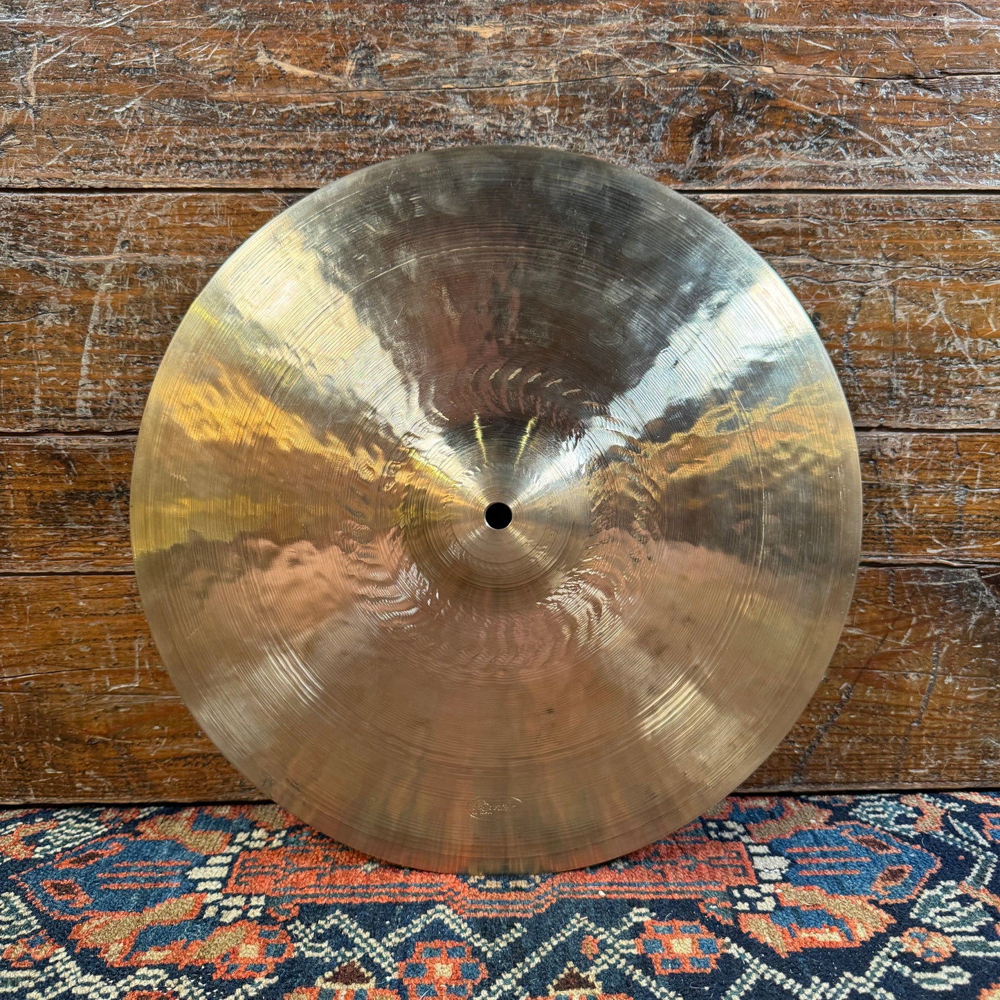14" Funch K. Istanbul Old Stamp Type IIIa Clone Hi-Hat Cymbal Pair 875g/1077g OS *Video Demo*